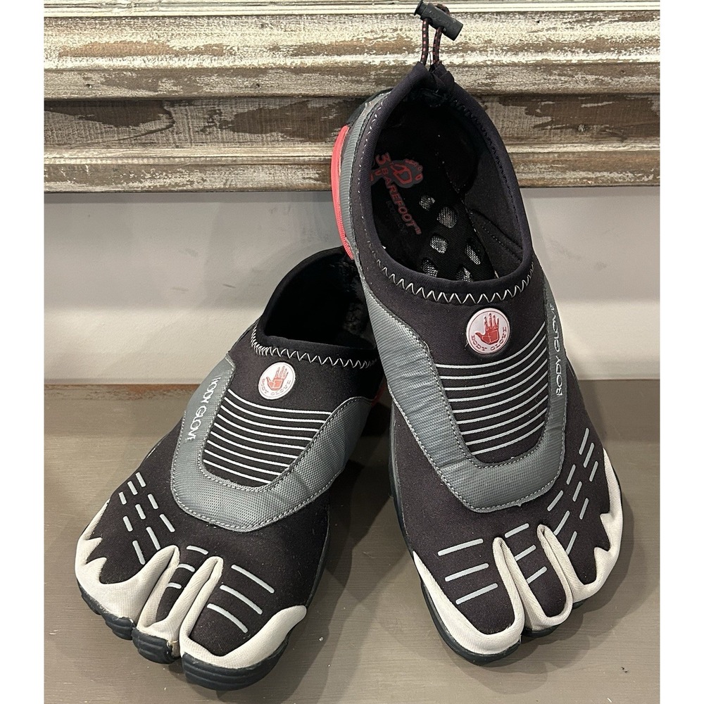 Body Glove 3T Barefoot Water Mens 9 Shoes Black Gray Minimalist Beach Toe